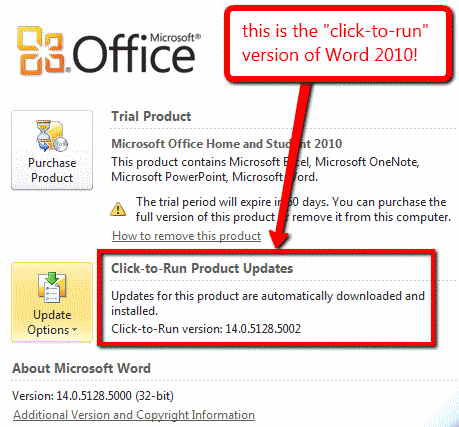 Office 2010 Click-to-Run - Wordfast Wiki